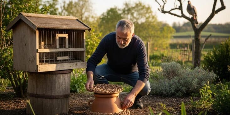 SoonNight - Marc de café sur vos mangeoires à oiseaux : les jardiniers l'utilisent pour éloigner les écureuils gris