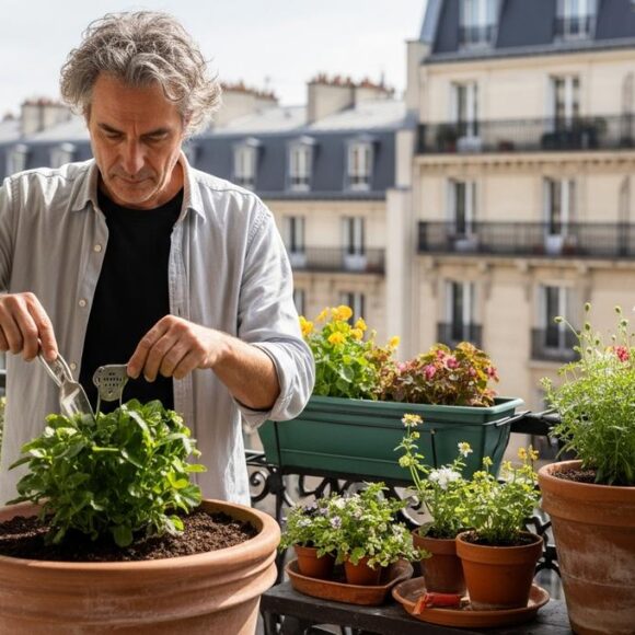SoonNight - Pots de fleurs : pourquoi planter une cuillère en métal peut aider vos plantes
