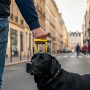 SoonNight - Ruban jaune sur la laisse d'un chien : voici pourquoi vous ne devez surtout pas vous approcher