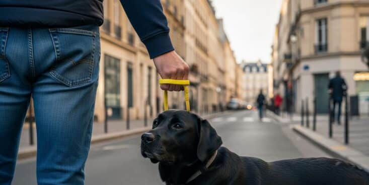 SoonNight - Ruban jaune sur la laisse d'un chien : voici pourquoi vous ne devez surtout pas vous approcher