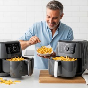 SoonNight - Air fryer : 2 minutes de préchauffage suffisent pour obtenir des frites dorées et croustillantes