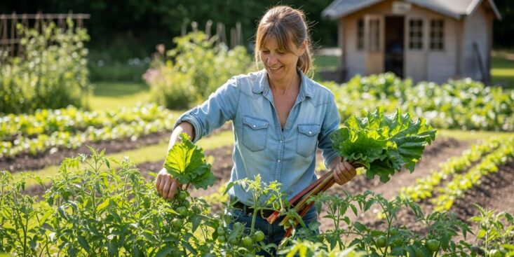 SoonNight - Feuilles de rhubarbe : cette astuce naturelle éloigne les limaces et nourrit vos tomates