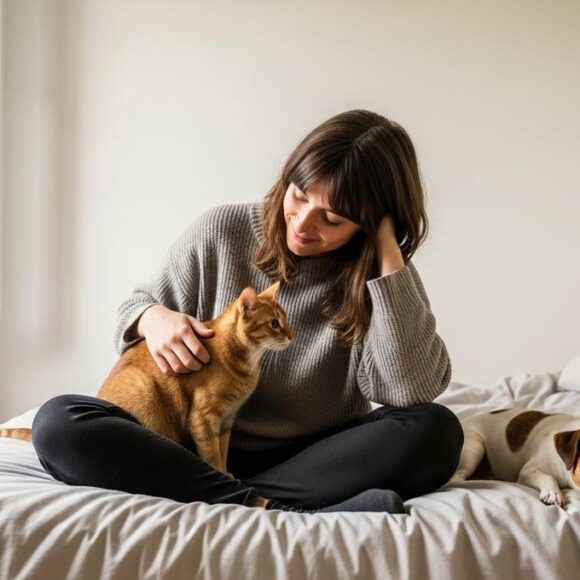 SoonNight - 49% des Français font dormir leur chien ou chat dans leur chambre selon un sondage Ipsos