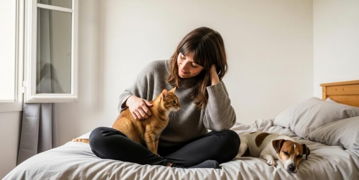 SoonNight - 49% des Français font dormir leur chien ou chat dans leur chambre selon un sondage Ipsos