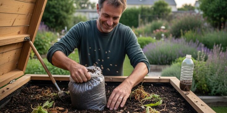 SoonNight - Compost envahi de moucherons : 9 astuces pour éliminer l'invasion et protéger votre tas de fertilisant