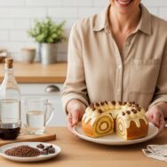 SoonNight - Gâteau roulé au café : l'astuce du café soluble dilué pour une génoise légère sans amertume