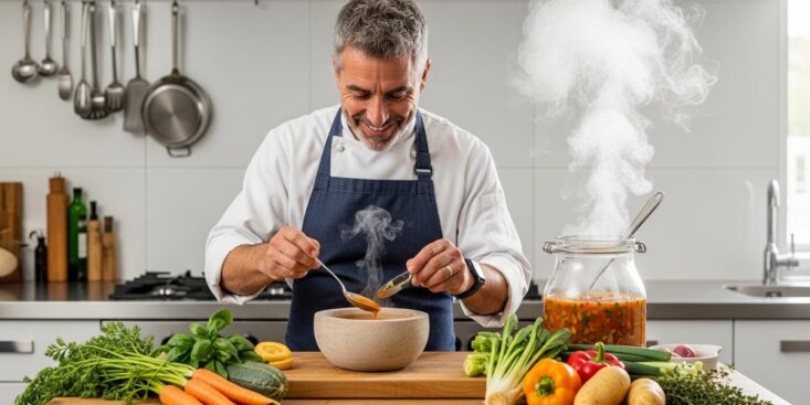 SoonNight - Soupe aux légumes : un chef orléanais livre ses 3 astuces pour réussir votre recette en 30 minutes