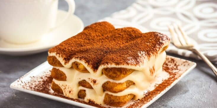 Tiramisu : la ricotta remplace le mascarpone et divise les calories par deux