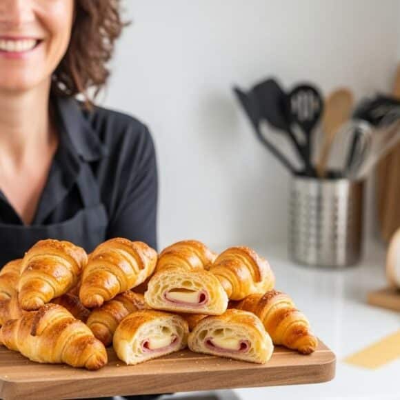 SoonNight - Une pâte du commerce transformée en mini croissants dorés pour l'apéro en 15 minutes
