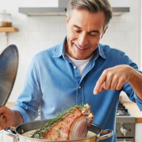 SoonNight - Laurent Mariotte révèle son astuce pour un rôti de porc ultra tendre : la cuisson au lait