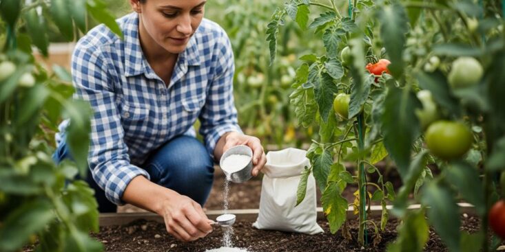 SoonNight - Le bicarbonate de soude adoucit vos tomates du jardin : 1 cuillère à café au pied corrige l'acidité du sol