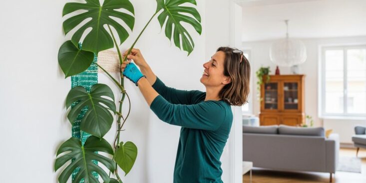 SoonNight - Votre monstera envahit le salon : des crochets muraux vous redonnent le contrôle sur sa croissance
