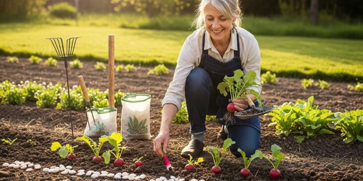 SoonNight - Potager : ces 12 légumes à semer en avril vous offrent des récoltes en 3 à 8 semaines