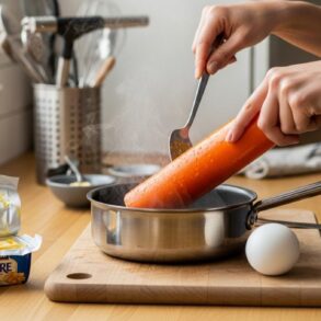 SoonNight - Concombre frotté dans la poêle : cette astuce sans beurre ni huile empêche vos aliments de coller