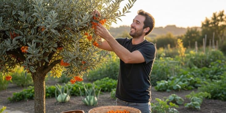 SoonNight - Argousier : cet arbre fruitier oublié produit des récoltes abondantes et demande très peu d'entretien