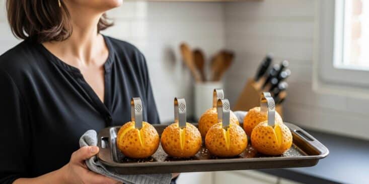 SoonNight - Pommes de terre au four : cette astuce de la cuillère divise votre temps de cuisson par deux