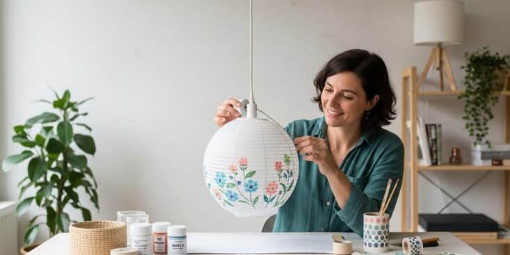 SoonNight - Abat-jour IKEA REGOLIT : cette astuce DIY transforme votre lampe en luminaire design à petit prix