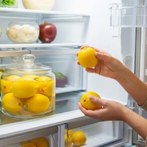 SoonNight - Citrons : conservez-les un mois entier grâce à l'astuce du bocal d'eau dans votre réfrigérateur