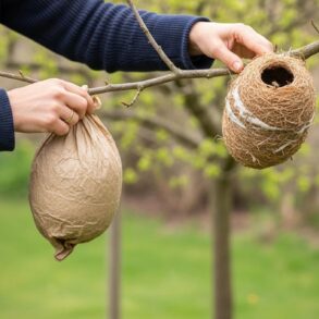 SoonNight - Frelons asiatiques : un simple sac en papier kraft pour les éloigner de votre jardin sans produit chimique