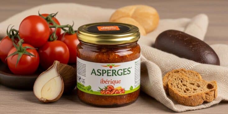Asperges vertes à la poêle avec jambon ibérique et sobrasada : la recette originale à tester ce printemps