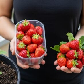 SoonNight - Fraises de supermarché : 92 % contiennent des pesticides selon l'EWG, voici comment les cultiver chez vous