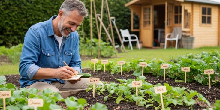 SoonNight - Étiquettes de semis gratuites et résistantes à la pluie : le crayon sur bois de cagette fait ses preuves