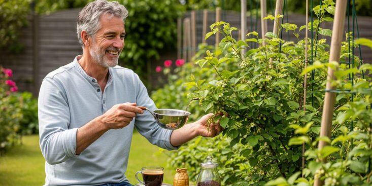 SoonNight - Fraisiers : arrosez-les au marc de café au printemps pour obtenir des fruits plus gros