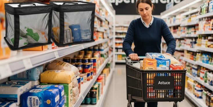 SoonNight - Supermarché : l'astuce du caddie inversé réduit vos achats impulsifs de 35 % et allège votre facture
