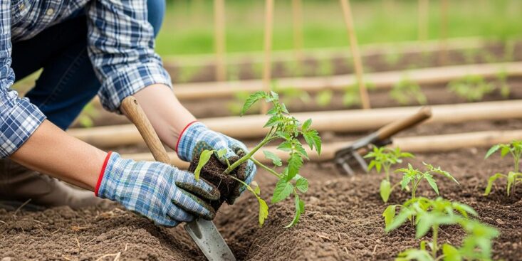 SoonNight - Tomates au potager : la plantation profonde que vous oubliez peut vous faire gagner 50 kg de récolte