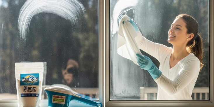 SoonNight - Vitres sans traces en 2026 : remplacez le bicarbonate par le blanc de Meudon pour un résultat impeccable