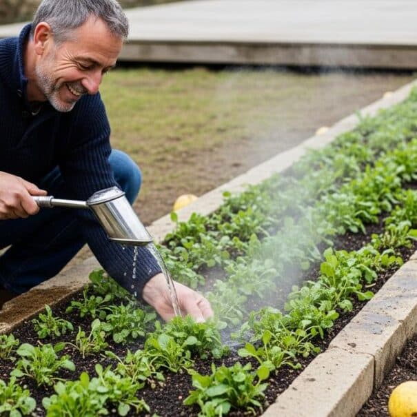 SoonNight - Fini les mauvaises herbes entre les dalles : cette eau de cuisson que vous jetez chaque soir fait le travail à 0 euro