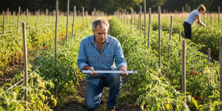 SoonNight - Tomates au potager : l'erreur de distance que font presque tous les jardiniers débutants