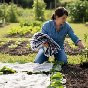SoonNight - Paillage au papier journal au potager : ce que personne ne dit sur le risque que cela pose pour votre sol