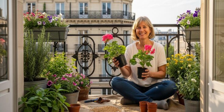SoonNight - Fini les jardineries hors de prix : ces 3 filons méconnus remplissent votre balcon de fleurs pour presque rien