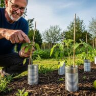 SoonNight - « Je ne jette plus mes canettes de bière » : la transformation au potager qui protège tomates et courgettes des limaces