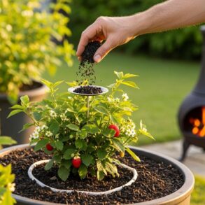 SoonNight - Fini les engrais du commerce pour les fraisiers : cette poudre gratuite du poêle les couvre de fruits dès fin mai