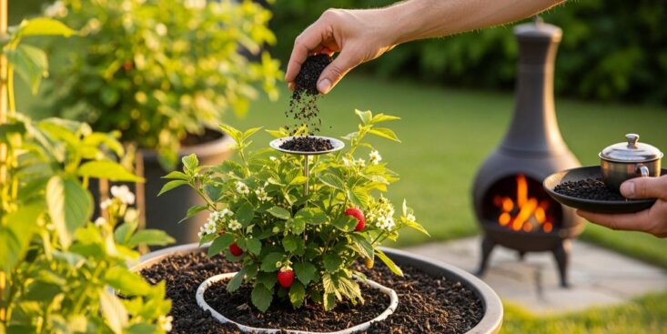SoonNight - Fini les engrais du commerce pour les fraisiers : cette poudre gratuite du poêle les couvre de fruits dès fin mai