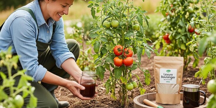 SoonNight - Ce produit du placard versé au pied des tomates les rend plus grosses et bien plus savoureuses