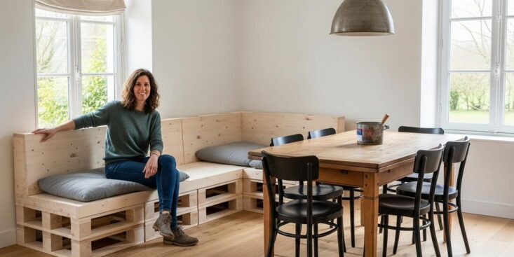 SoonNight - «La salle à manger n'était pas une salle à manger» : ce hack IKEA KALLAX à 320 € accueille 10 convives dans un coin terne