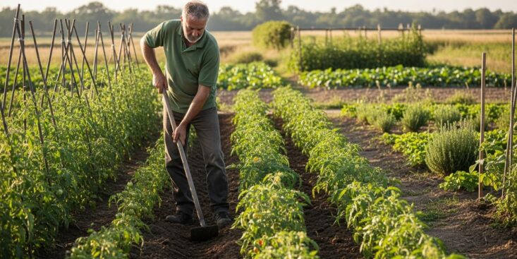 SoonNight - « Un binage vaut 2 arrosages » : le réflexe des jardiniers seniors qui sauve le potager en canicule