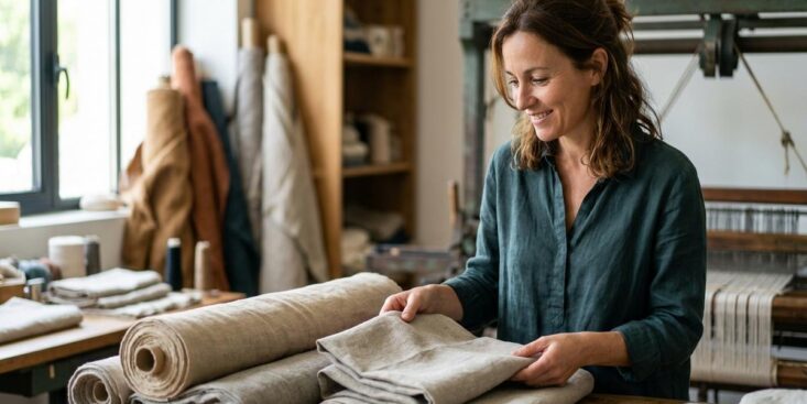 Soonnight - Fini le lin dans la déco : ce textile brut venu du Japon s'impose comme la vraie tendance de 2026