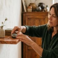 Soonnight - Fini IKEA pour la déco : cette étagère en marbre rouge à moins de 39 euros sur Sklum fait tourner toutes les têtes