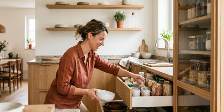 Soonnight - Fini les placards en hauteur dans la cuisine : ce que les Espagnols font à la place sans perdre de rangement