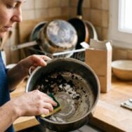 Soonnight - J'ai posé une poudre à moins de 2 euros sur le fond noirci de ma casserole et en 30 minutes il n'y avait plus rien à gratter