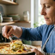 Soonnight - Ce gratin dauphinois revisité à la courgette fond sous la croûte dorée et s'impose cet été à toutes les tablées