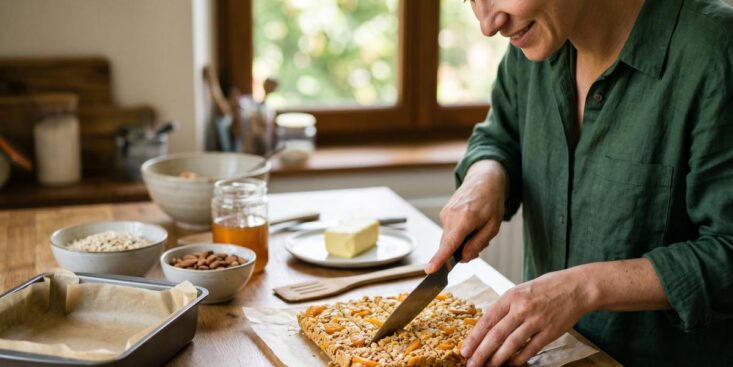 Soonnight - « Je les prépare le dimanche pour toute la semaine » : ces barres de céréales maison aux abricots sauvent le goûter de mes enfants