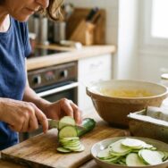 Soonnight - Ce gâteau aux courgettes façon millefeuille fondant remplace le cake salé pour le dîner cet été