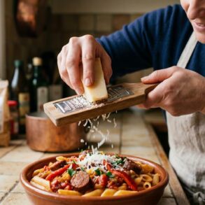 Soonnight - « C'est une recette de malade » : la recette de pâtes aux merguez de Norbert Tarayre qui va changer vos soirées