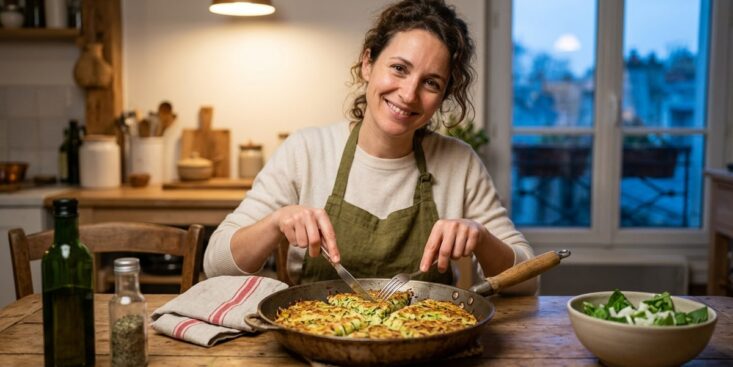 Cette galette géante à la courgette se prépare en 10 minutes pour régaler toute la table