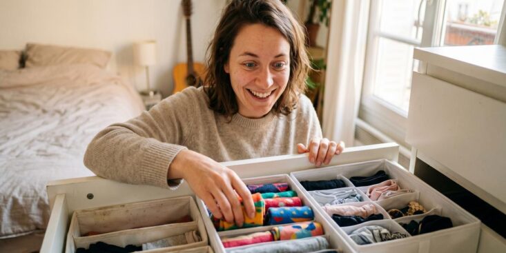 Soonnight - J'ai fouillé mes tiroirs pendant des années : cet organiseur IKEA à 4,99 € a tout changé en une minute